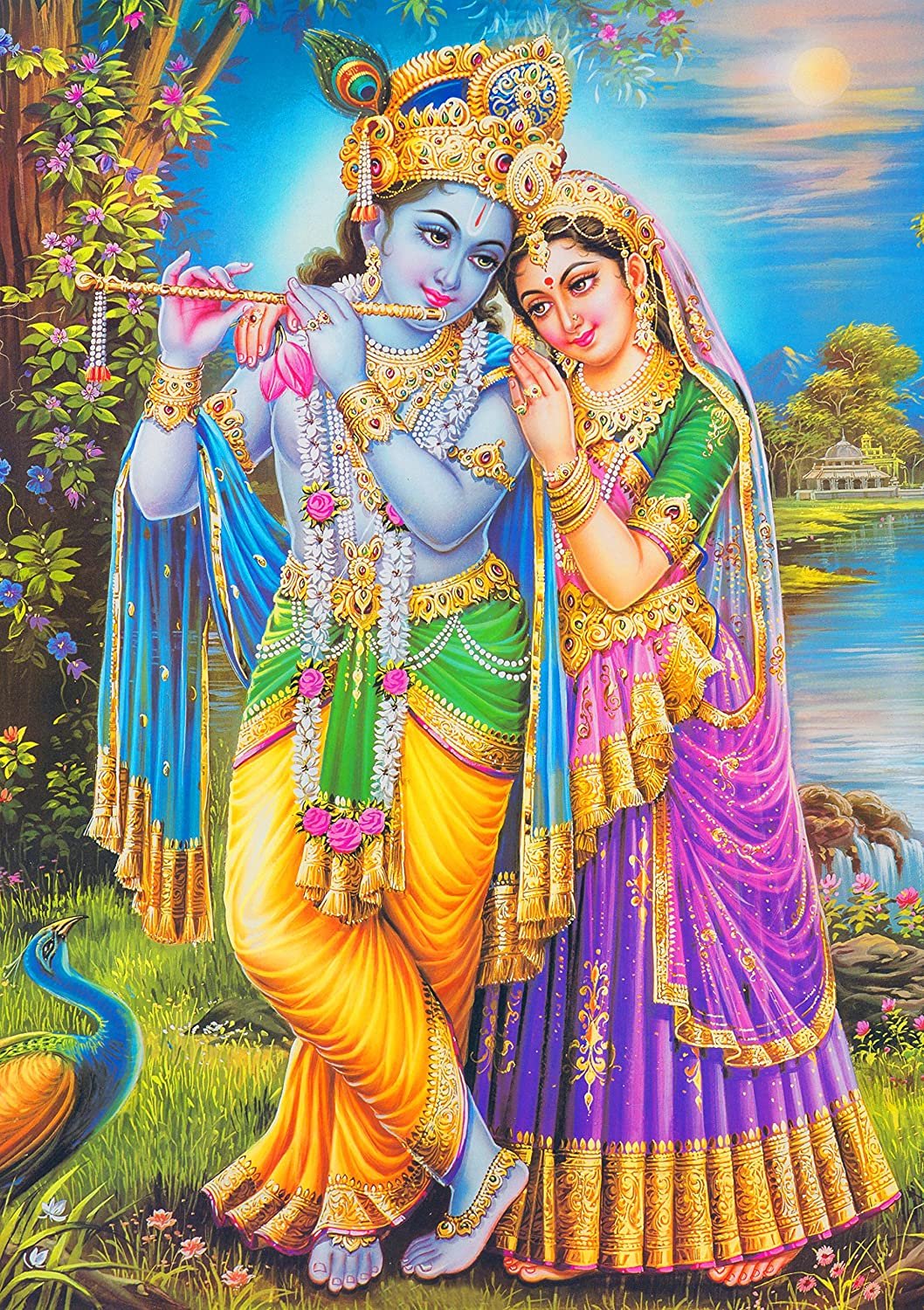 krishna and saraswati