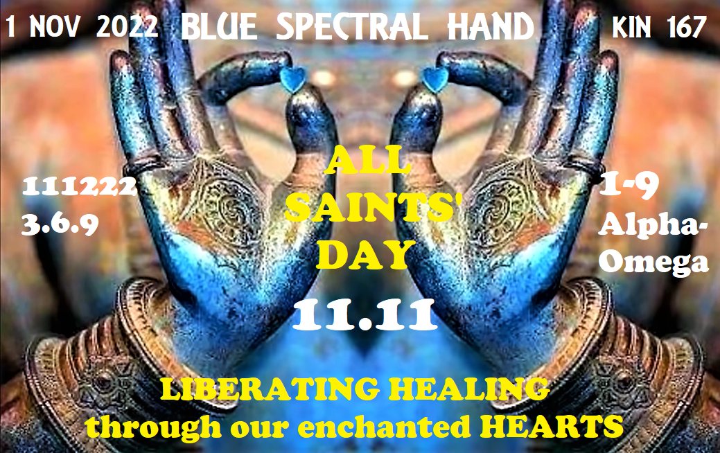 BLUE SPECTRAL HAND