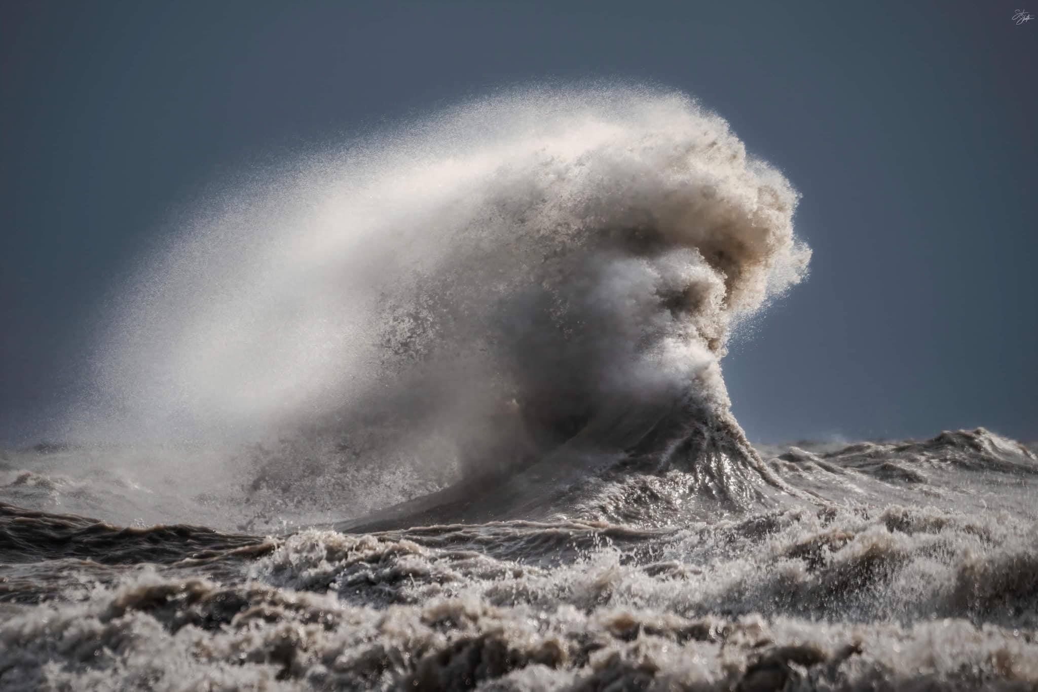 Lake Erie's waves