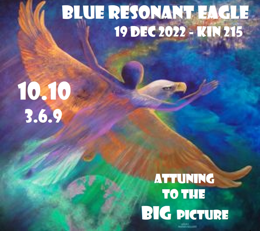 BLUE RESONANT EAGLE