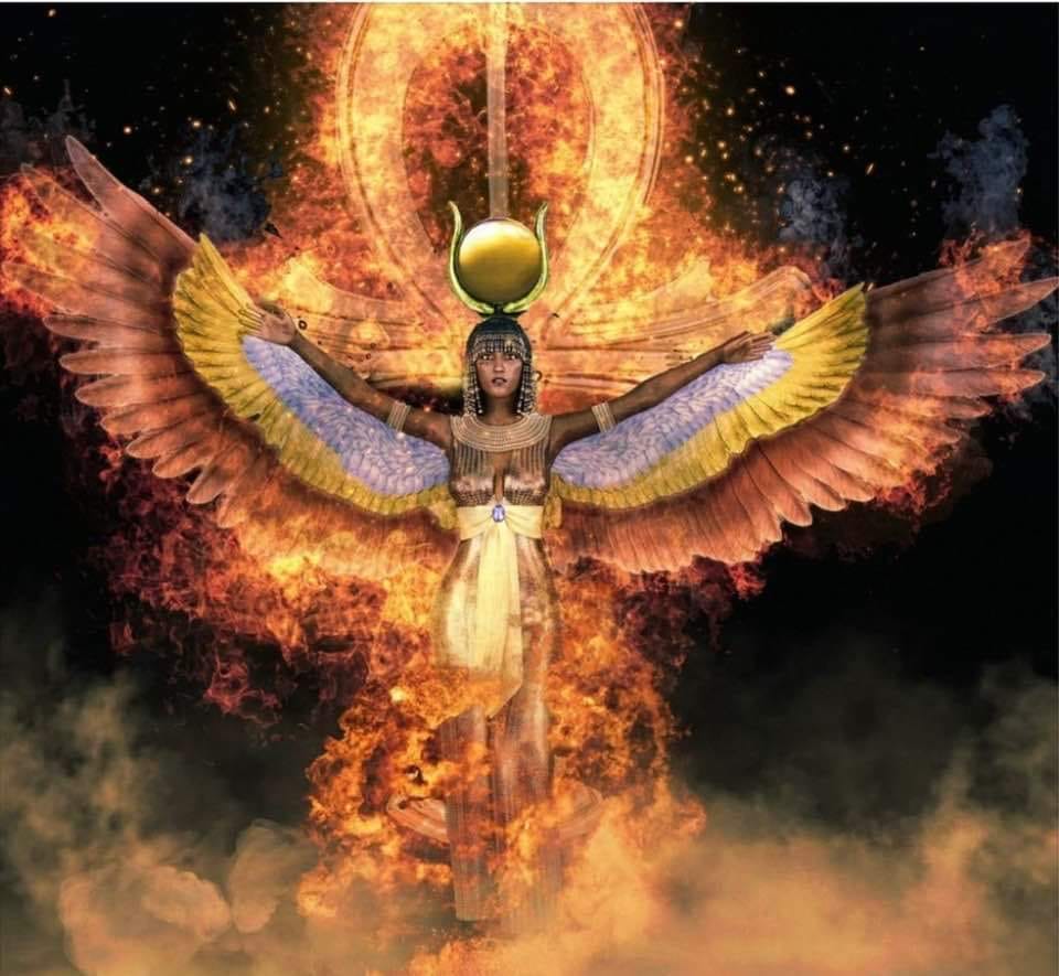 Winged Fire Goddess