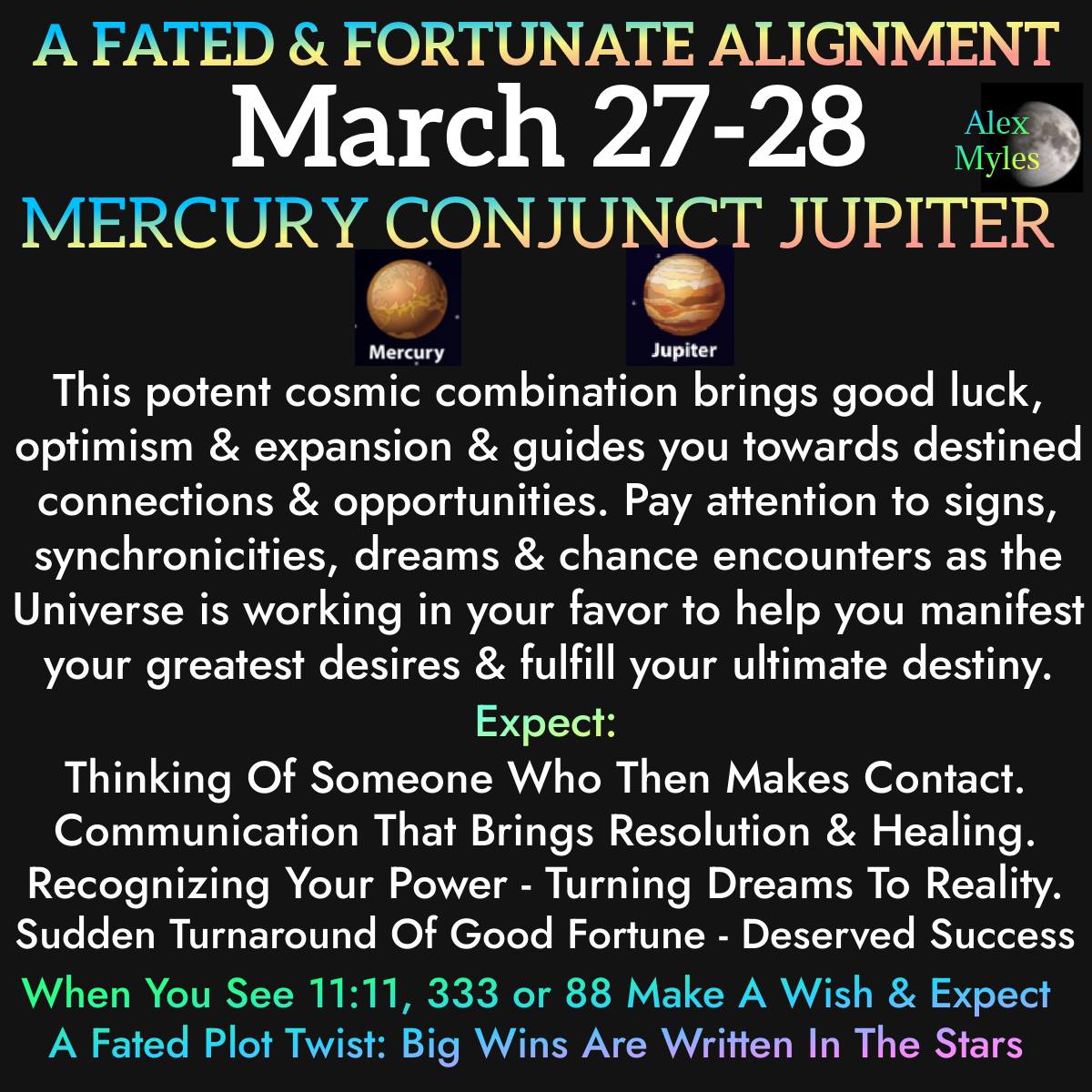 Mercury - Jupiter Conjunction