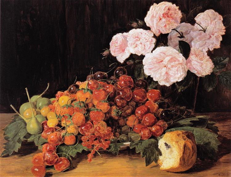 Still life with roses