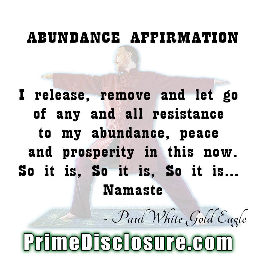 abundance affirmation