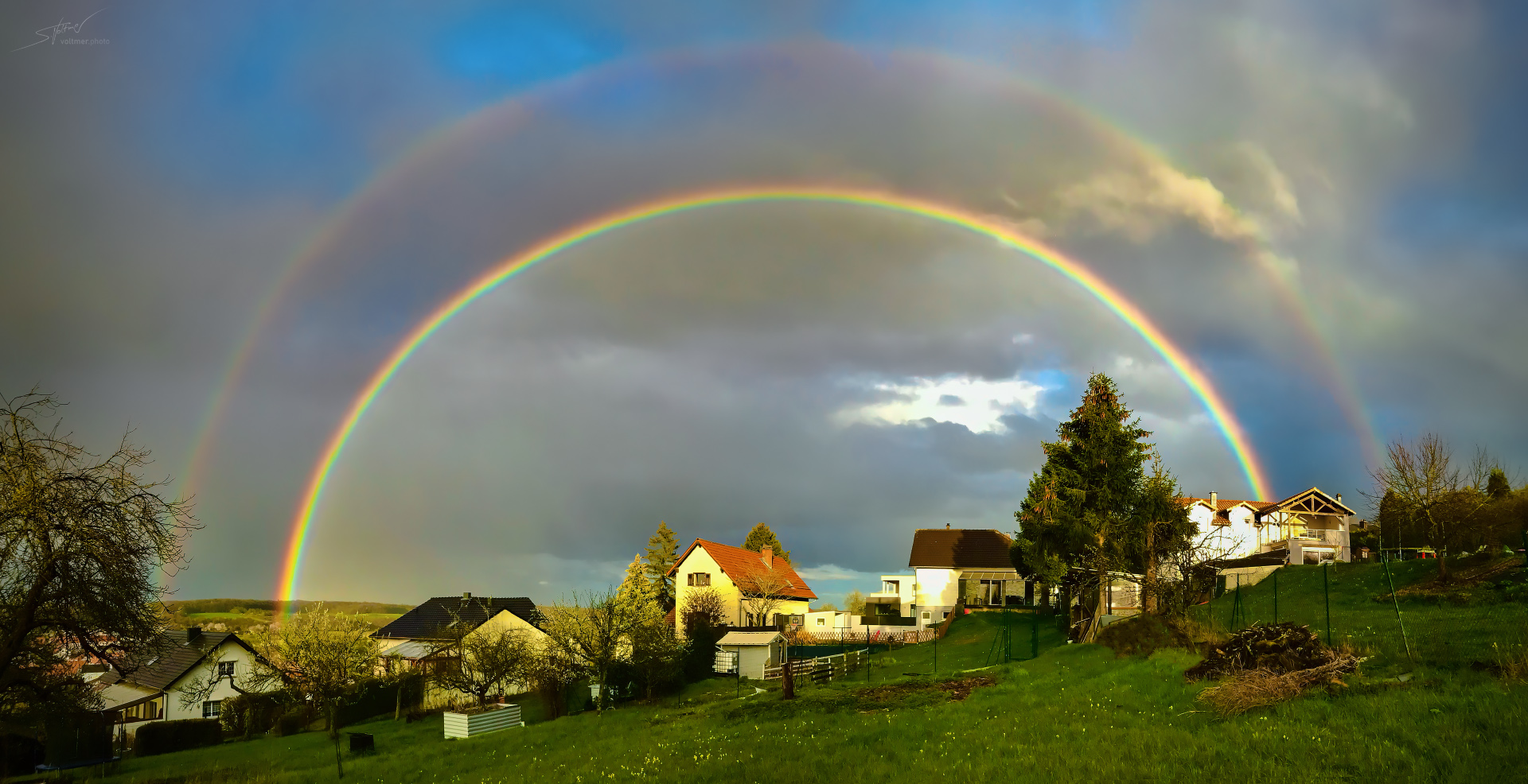 A double rainbow 