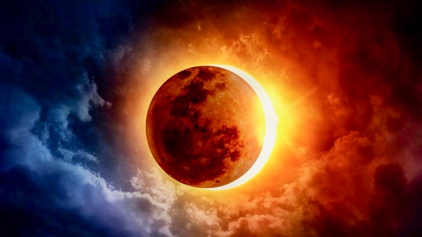 New Moon Rare Hybrid Solar Eclipse Ascension Portal