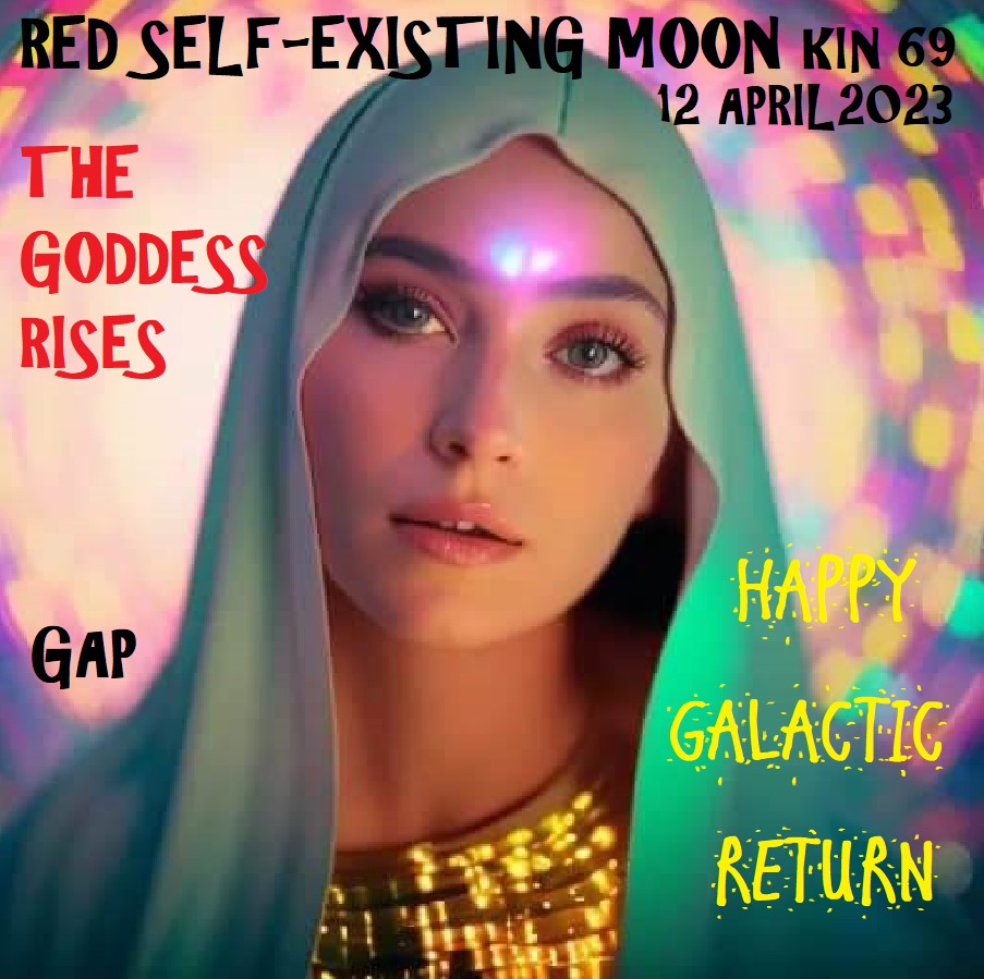 RED SELF-EXISTING MOON