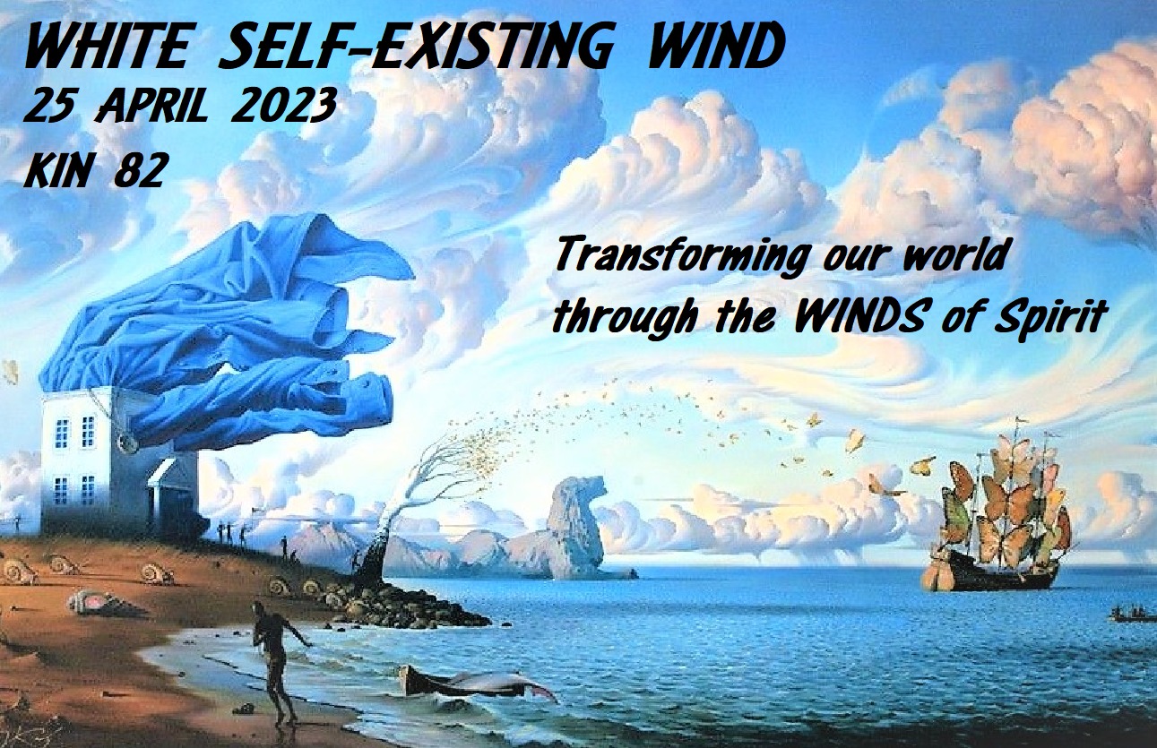 WHITE SELF-EXISTING WIND