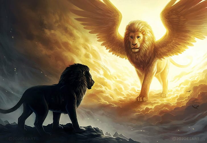 Winged LIONS