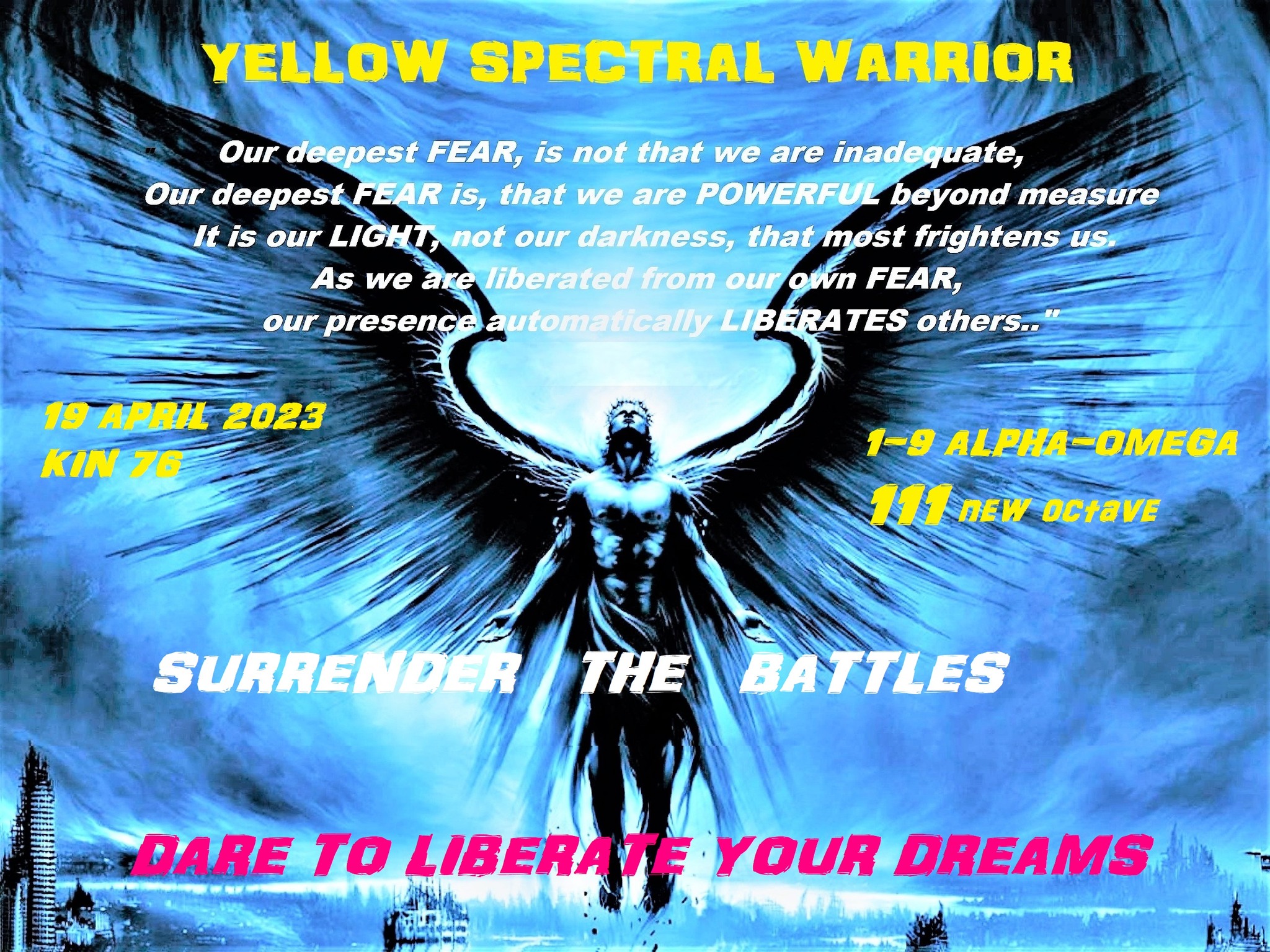 YELLOW SPECTRAL WARRIOR