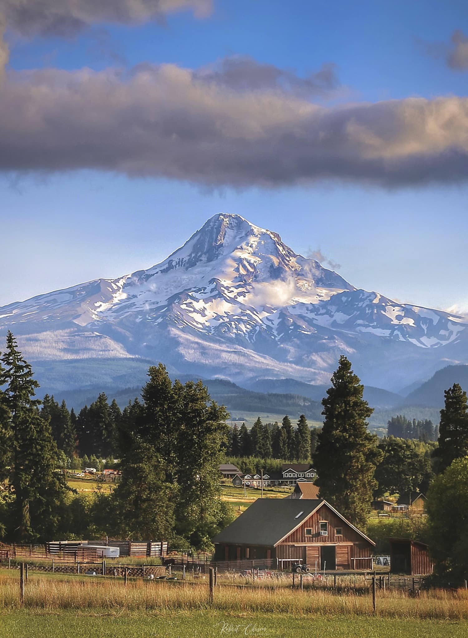 Mt. Hood from Parkdale, OR