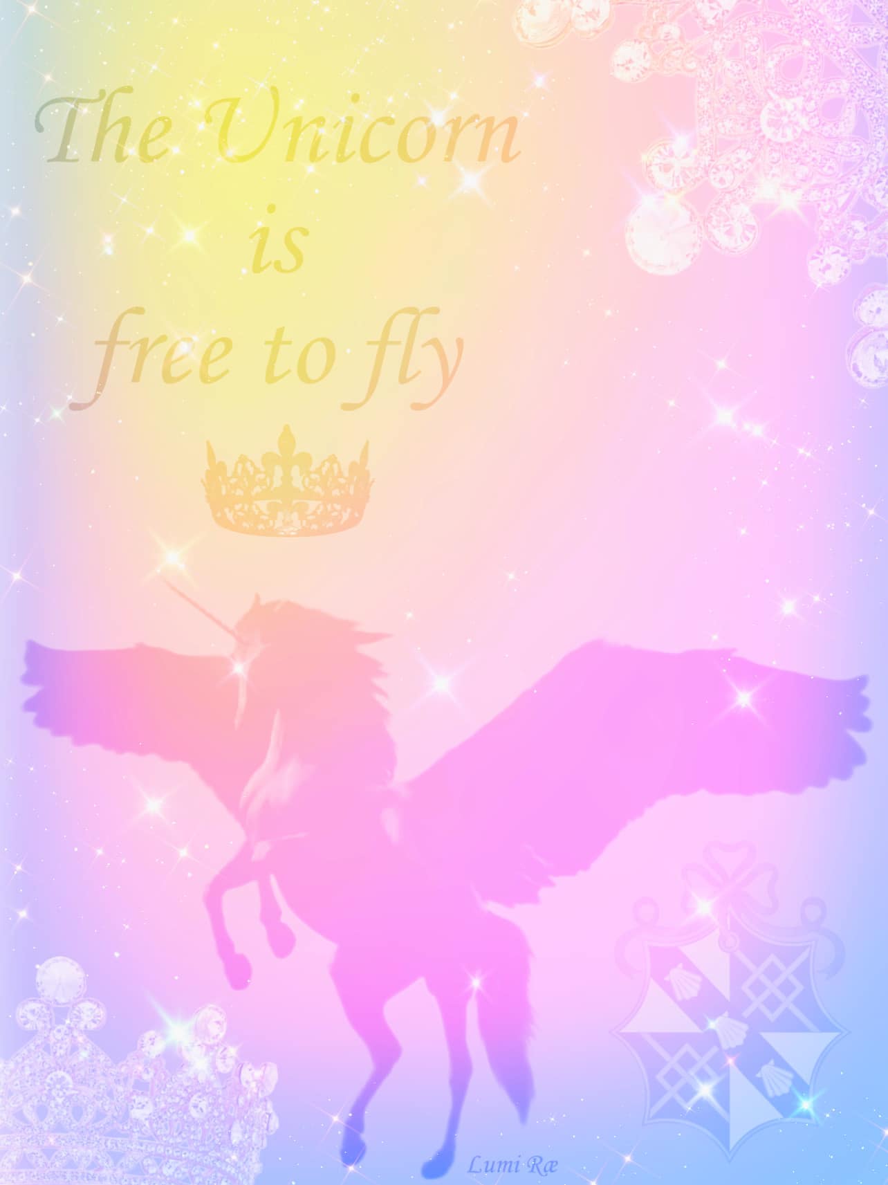 The Unicorn is Free to Fly