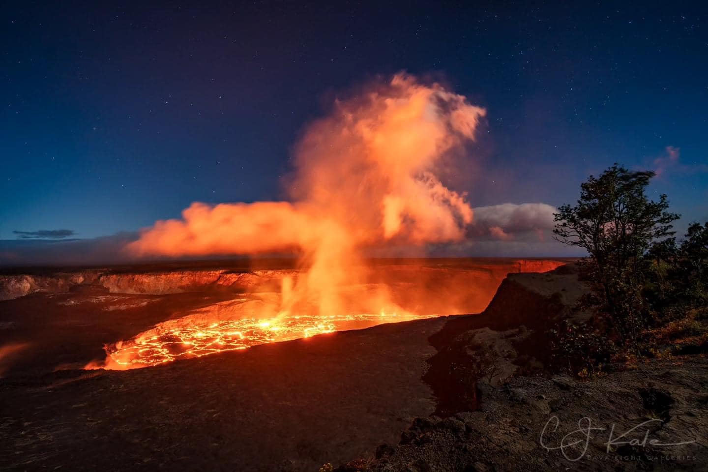 Eruption of Kilauea