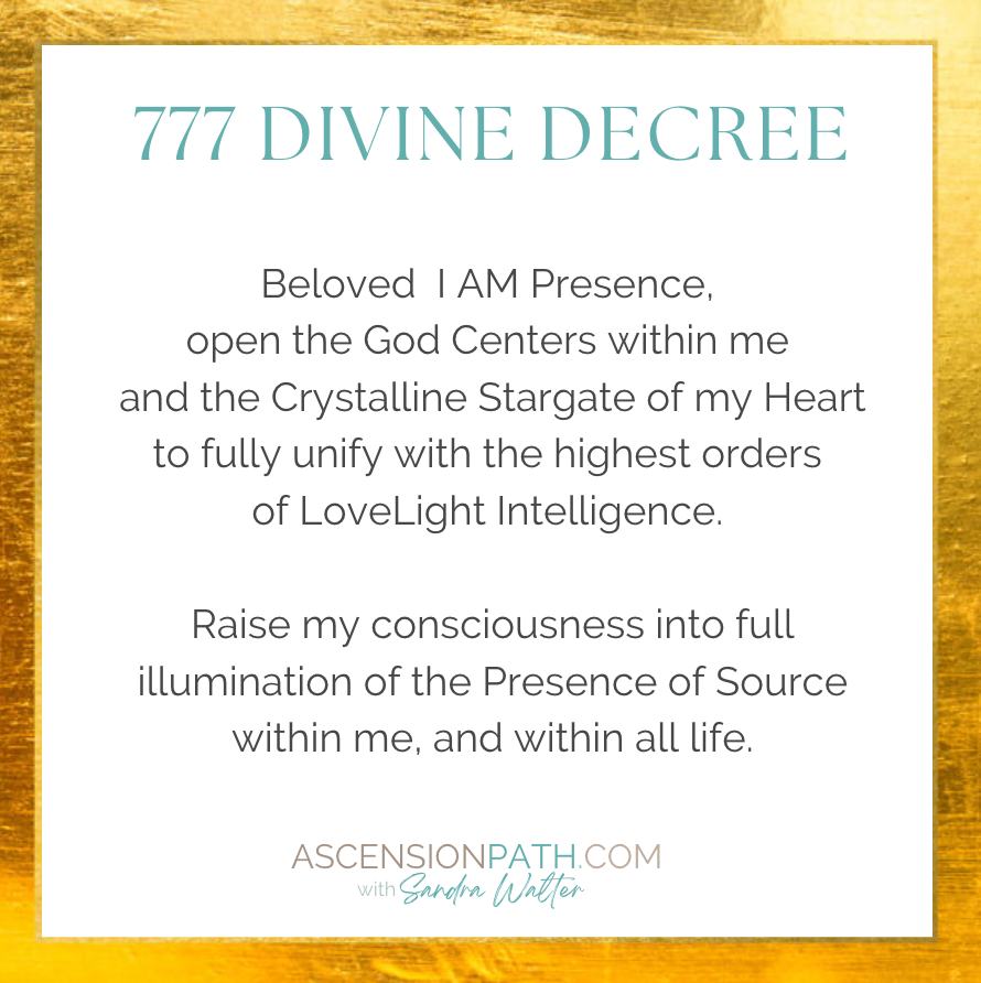 777 Divine Decree