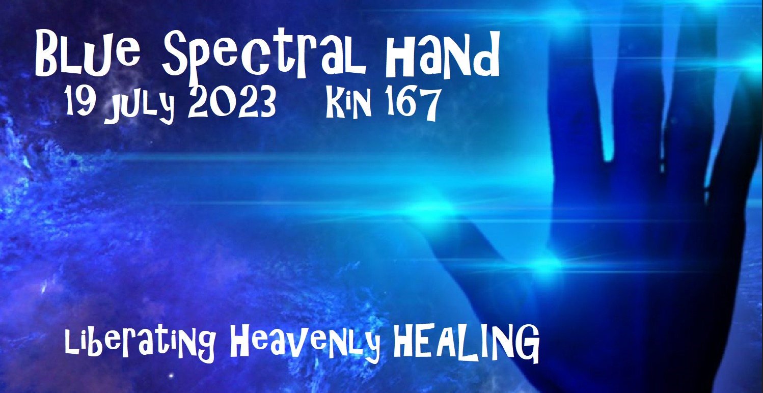 BLUE SPECTRAL HAND