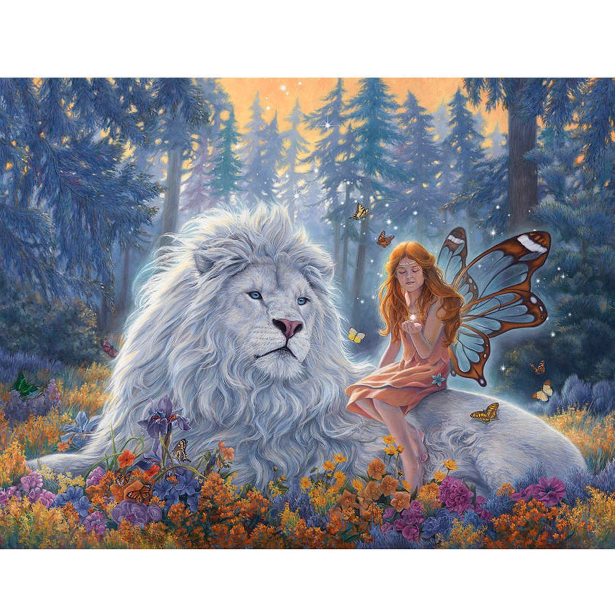 Venus, ruler of love and affection, who is in expressive Leo the Lion