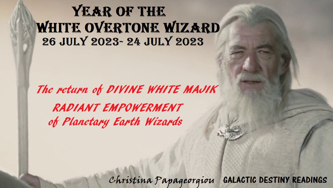 YEAR OF THE WHITE OVERTONE WIZARD