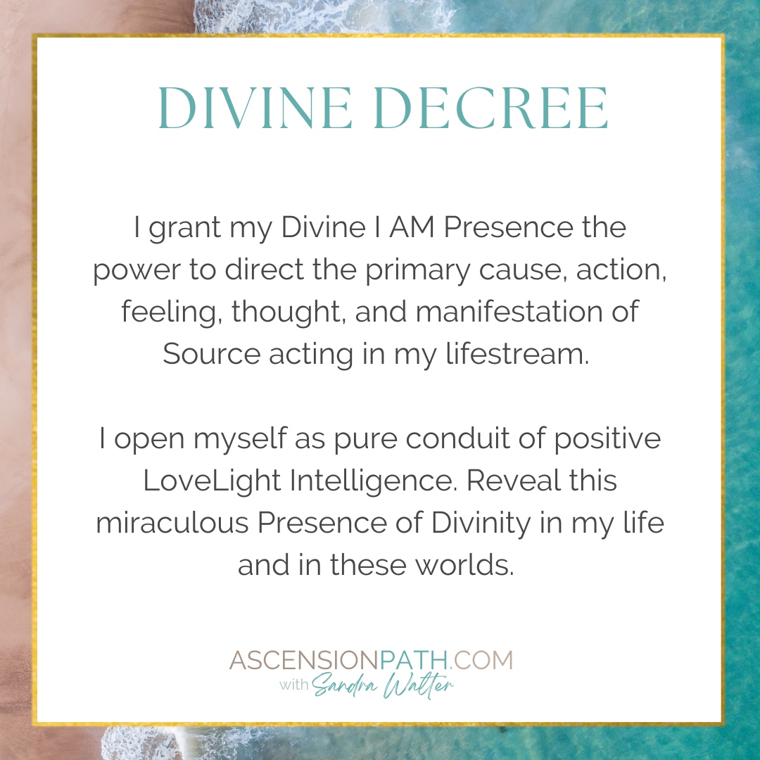 Surrendering to direction of the Divine Presence