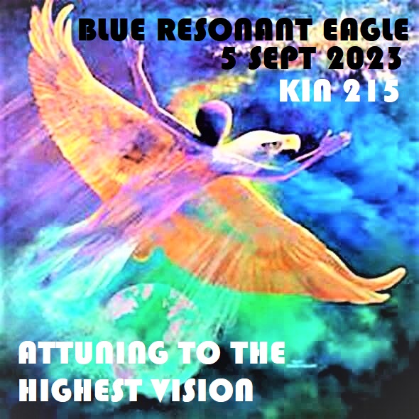 BLUE RESONANT EAGLE