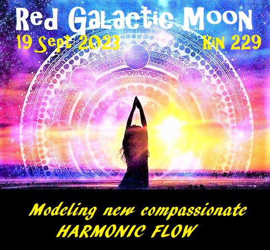 RED GALACTIC MOON