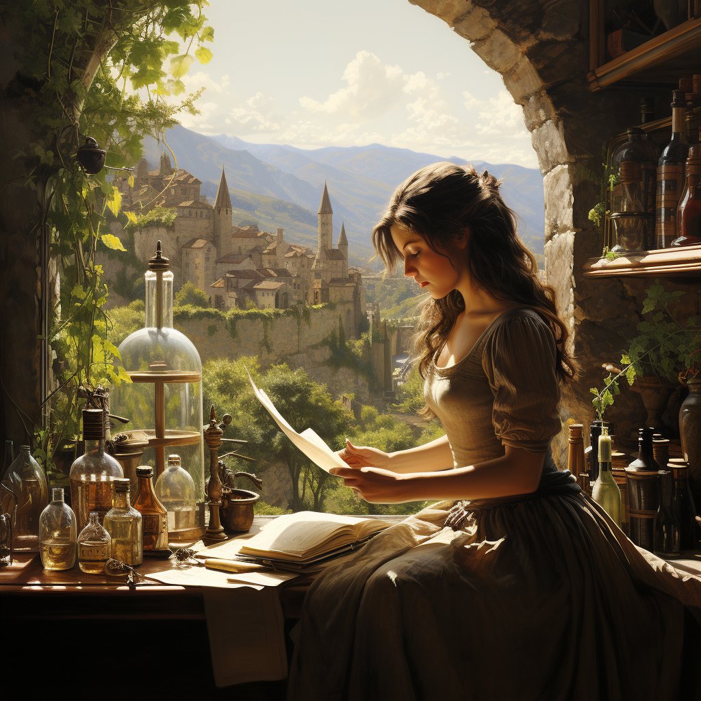 Woman of the Apothecary