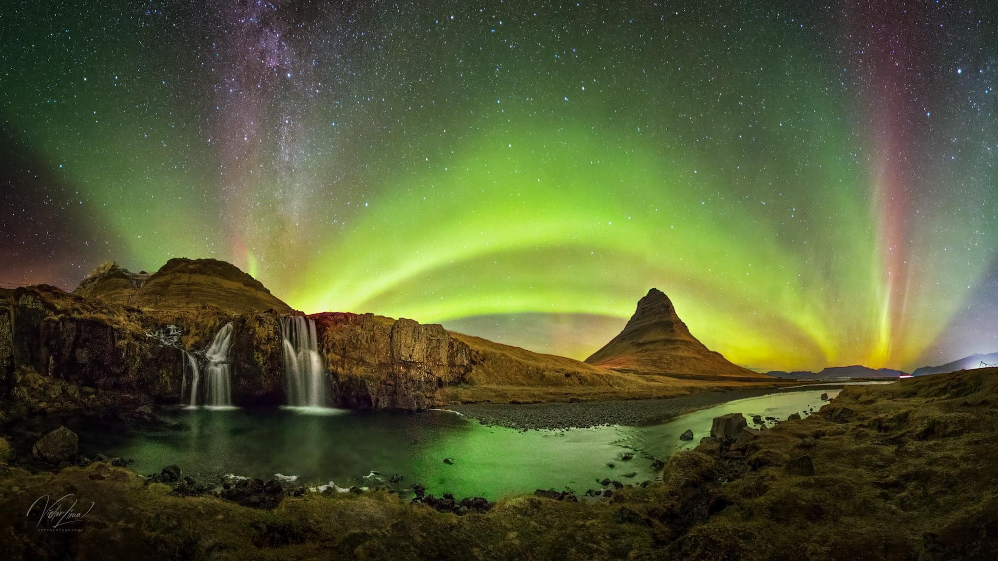 Emerald Ark over Iceland
