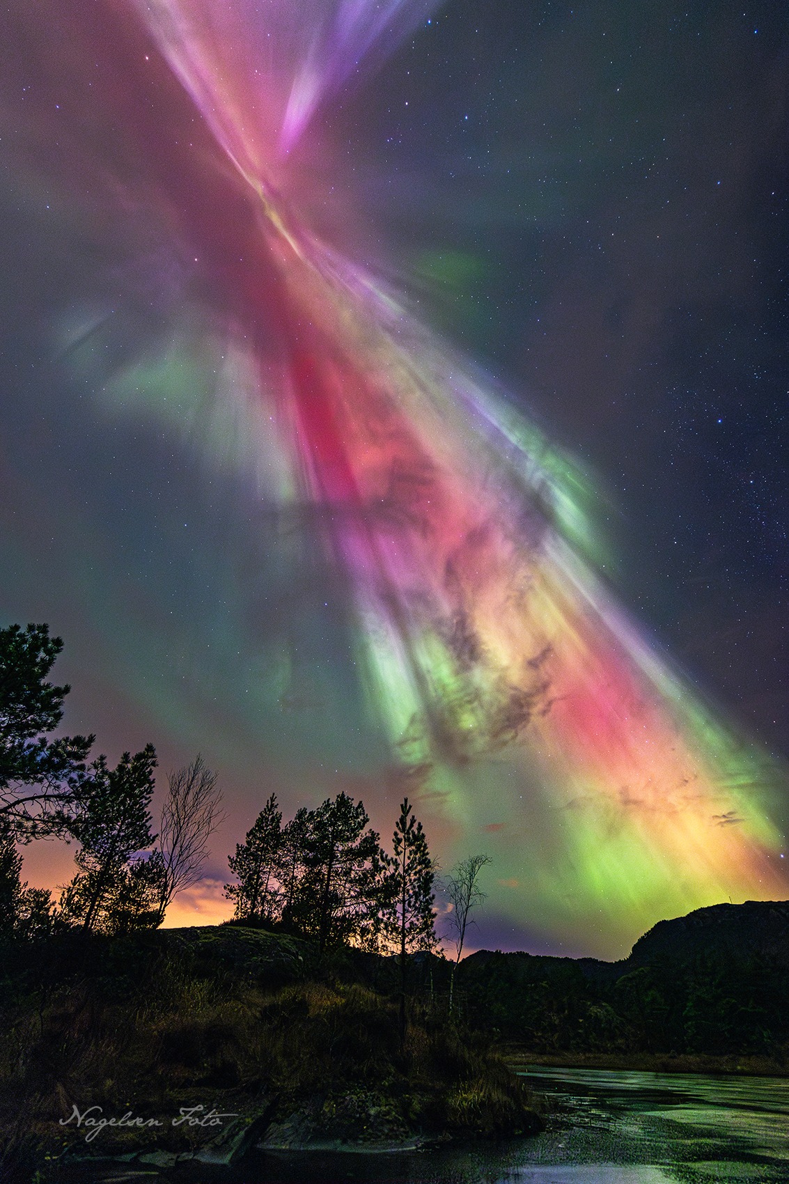 Incredible Auroras in the Western part of Norway
