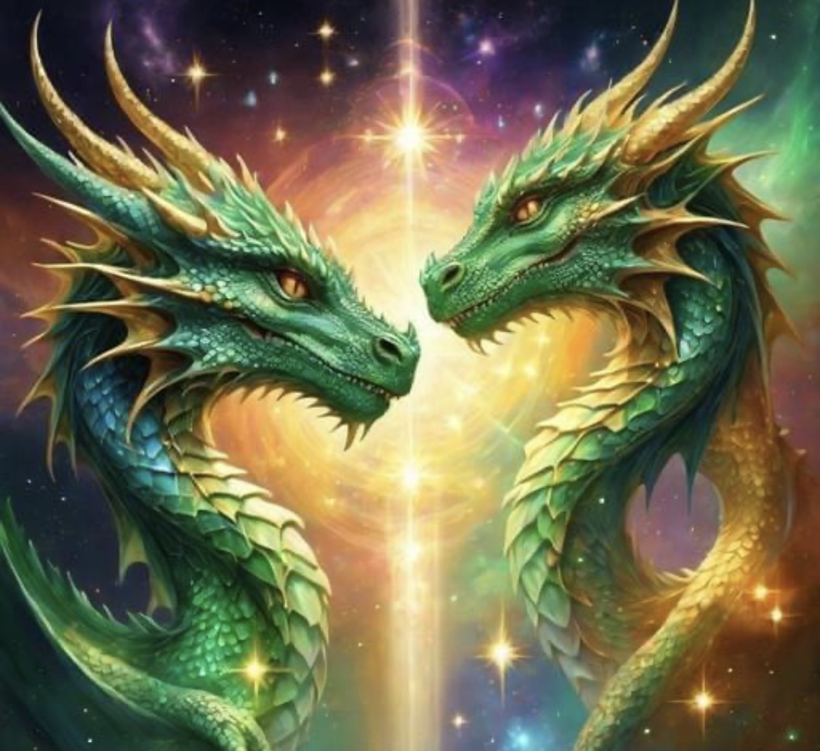 Cosmic Solar Dragon Christos Kings & Queens