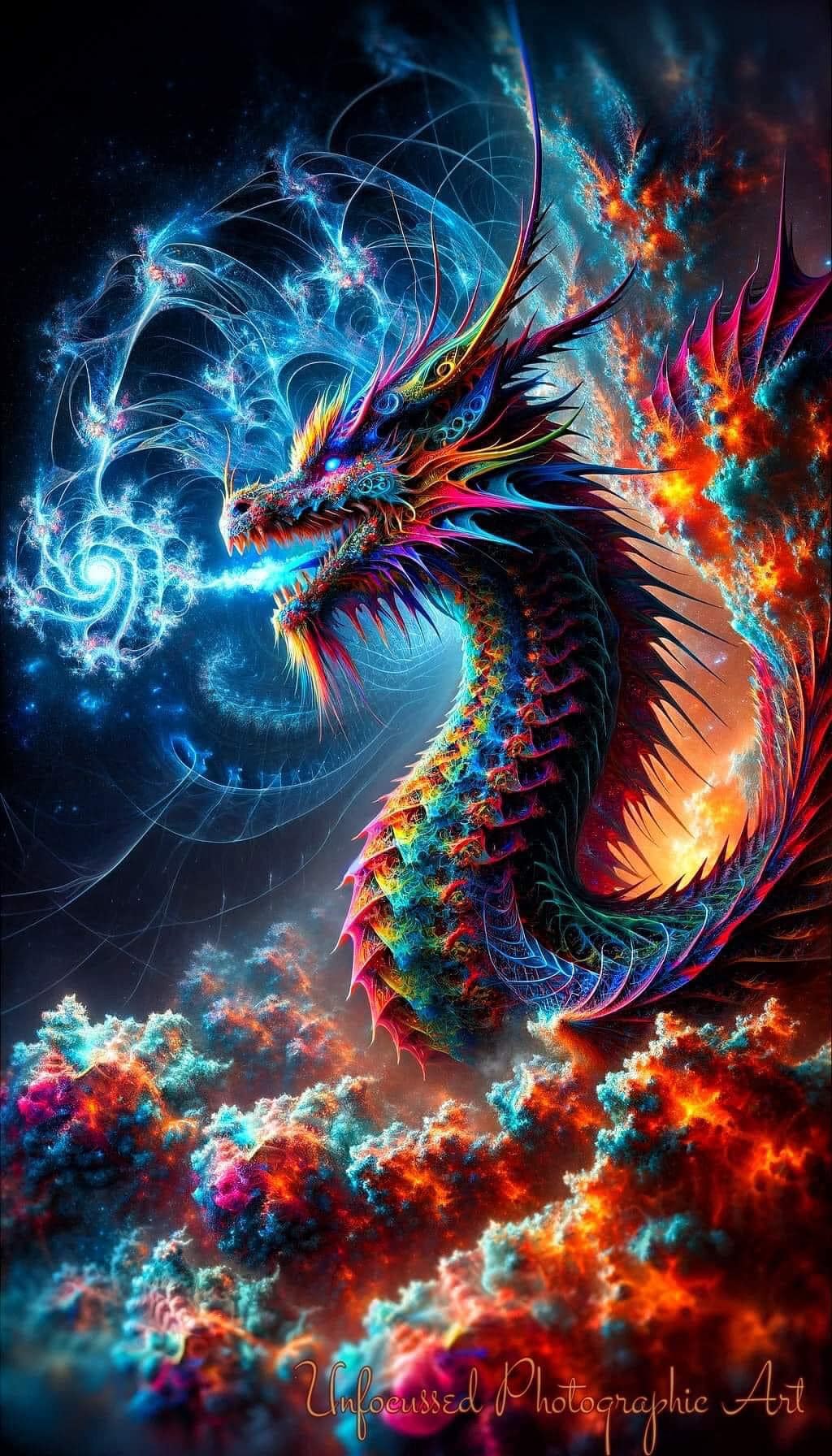 Dragon are beautiful beings existing at the beginning of creation.