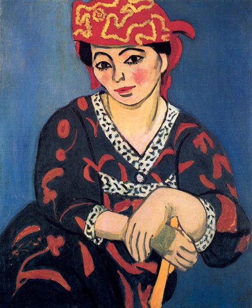 Madame Matisse, The Red Madras Headdress