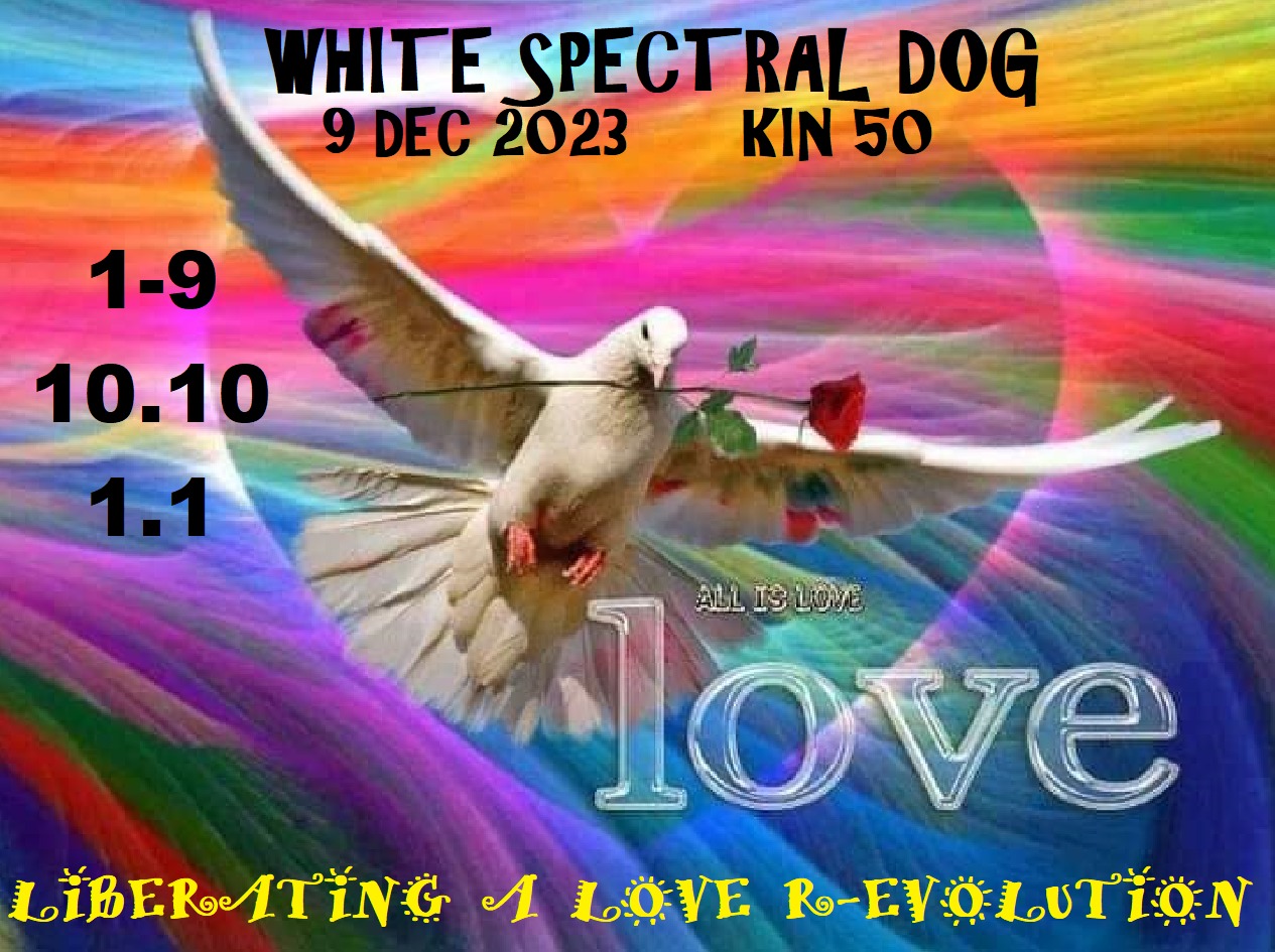 WHITE SPECTRAL DOG