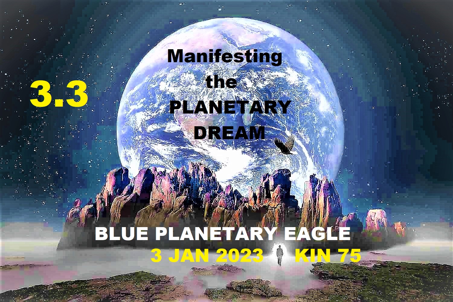 BLUE PLANETARY EAGLE