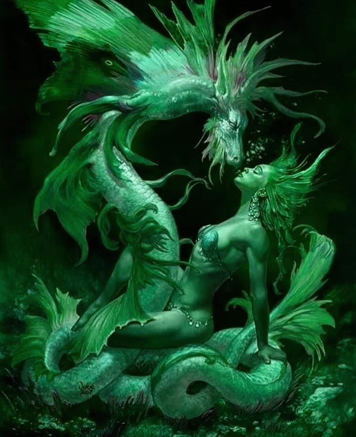 Emerald Dragons