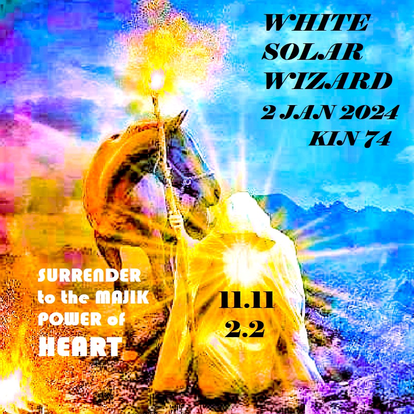 WHITE SOLAR WIZARD