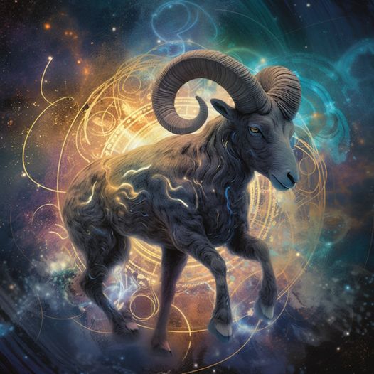 the Sun, ruler of our self-identity, in focused Capricorn, the Goat