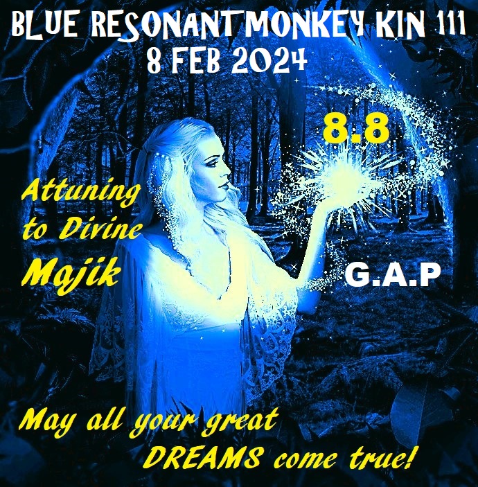 BLUE RESONANT MONKEY