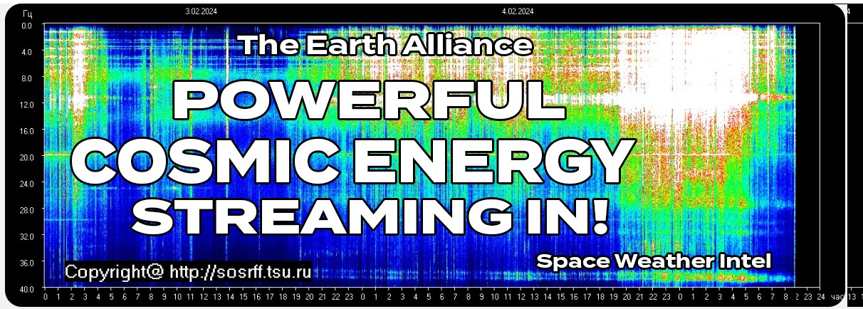 Powerful Cosmic Energy Streaming In