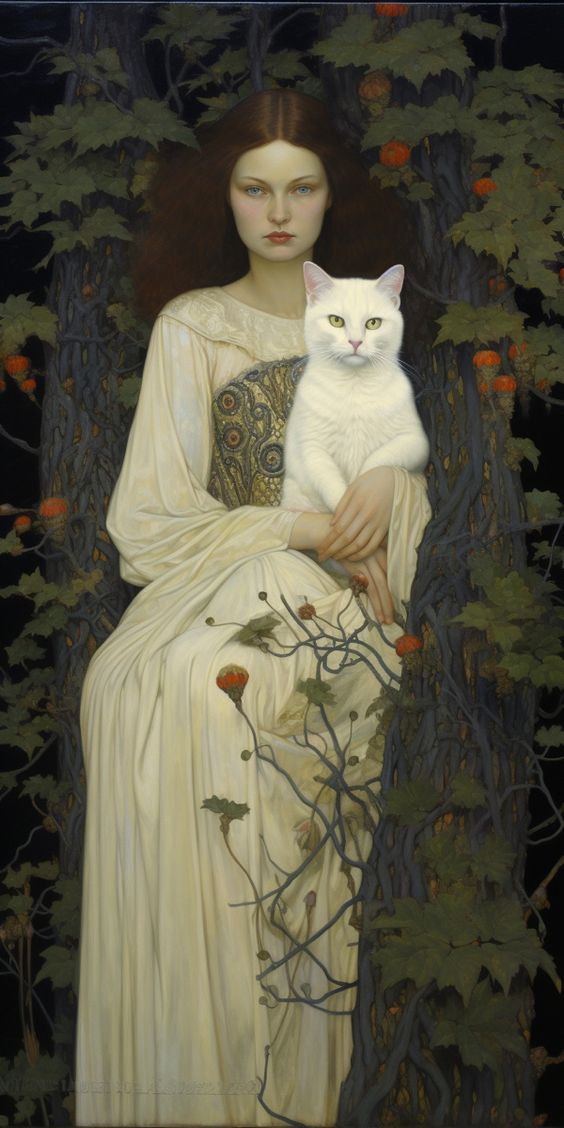 White Cat Goddess