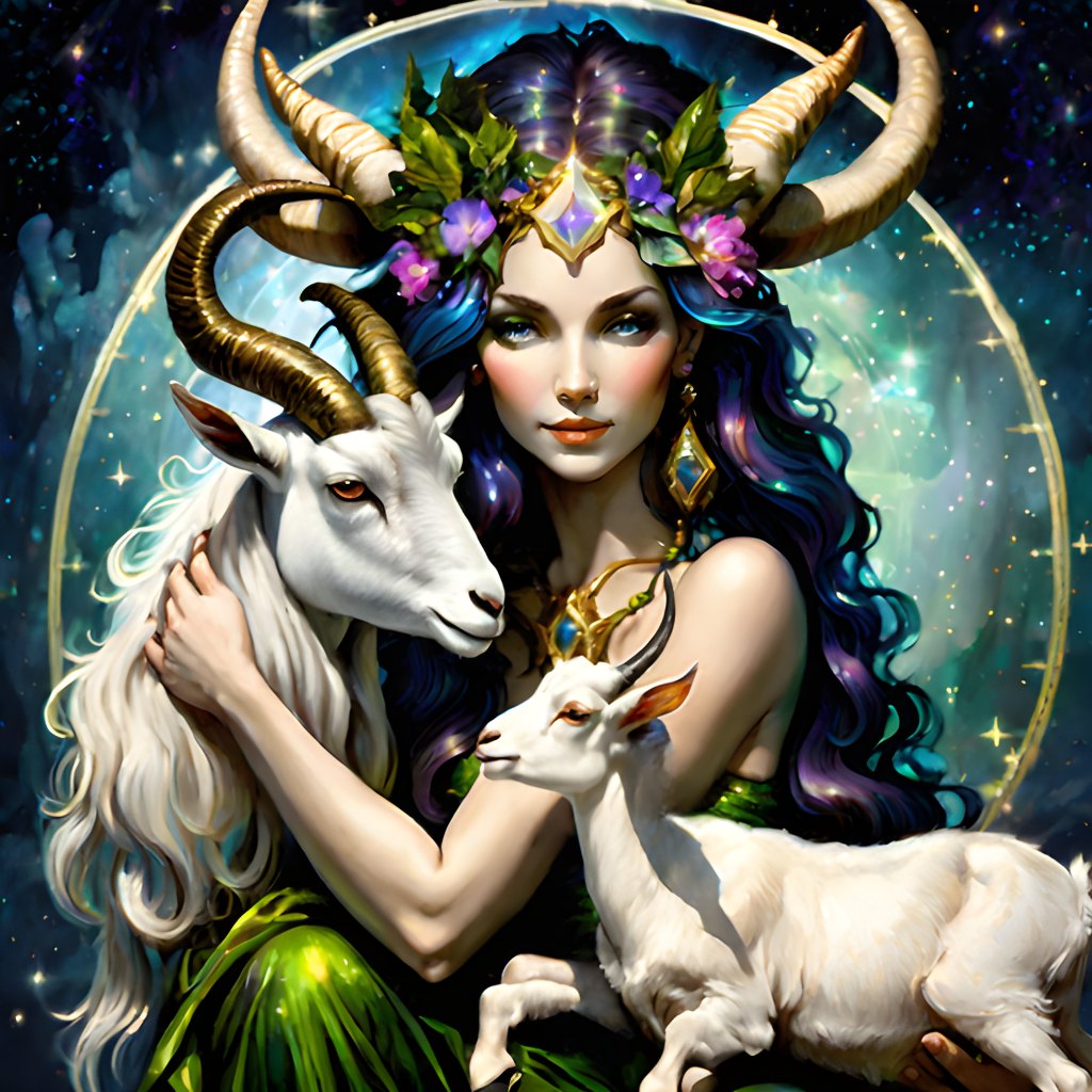 the Moon, ruler of our intuition and instincts, is in goal oriented Capricorn, sign of the Goat