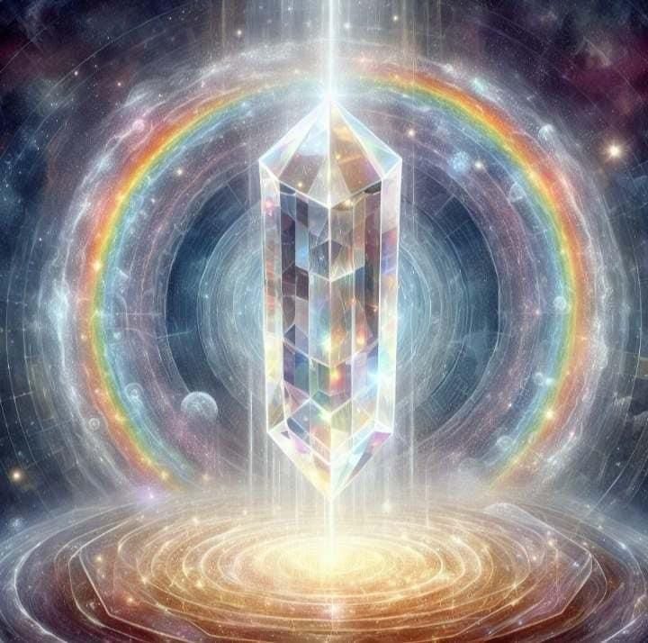 Cosmic Diamond Rainbow Fire