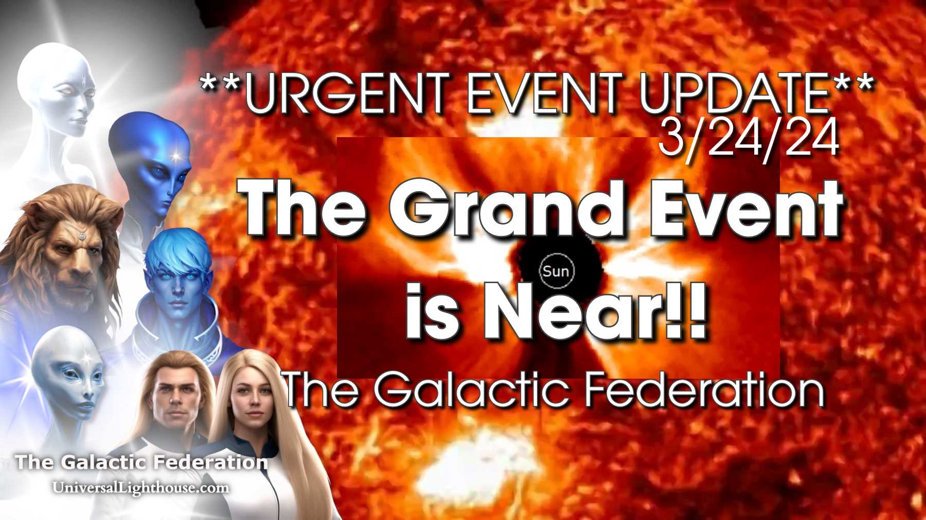 The Grand Event is Near