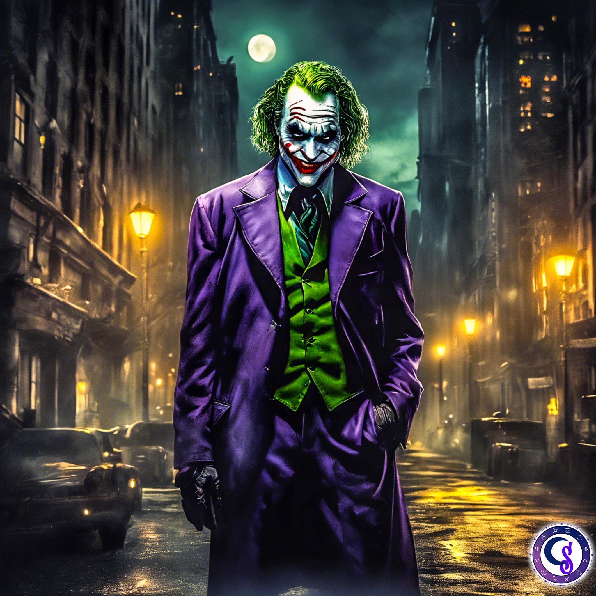 The Joker in Gotham City