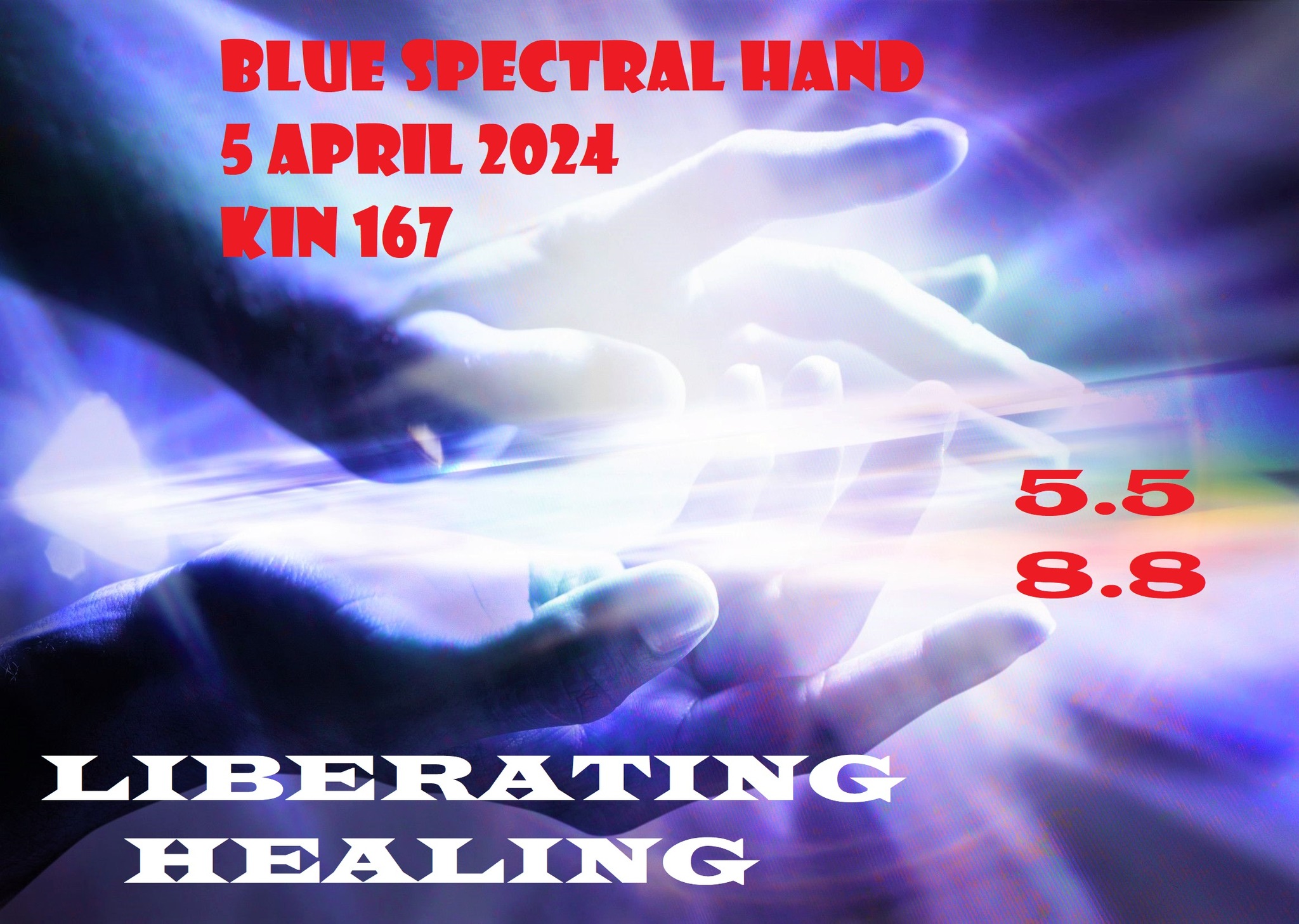 BLUE SPECTRAL HAND