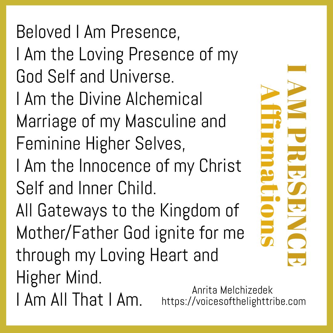 Beloved I am Presence