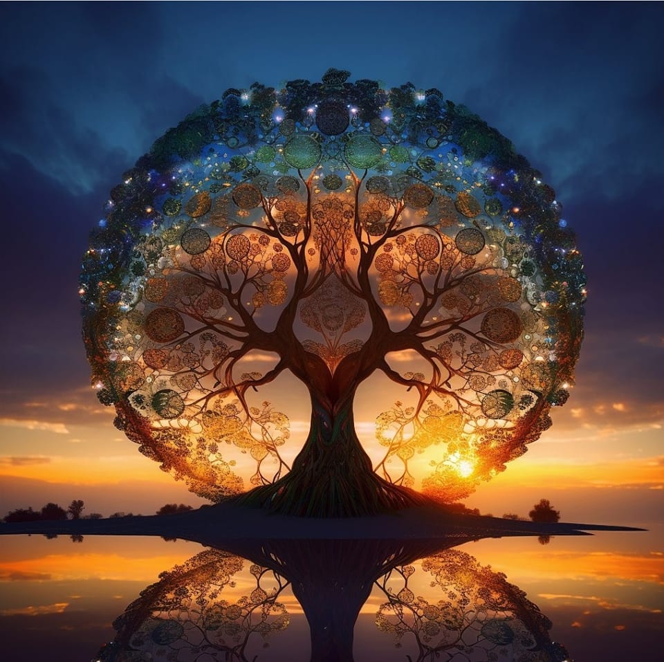 You are currently viewing 5D NEW EARTH “FLOWING WITH COSMIC TIME” Eternal Golden Dawn ~ The Eclipse Corridor and Pulsations from the Tree of Life