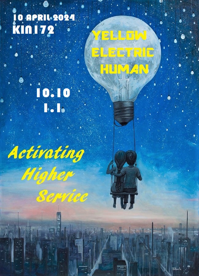 YELLOW ELECTRIC HUMAN