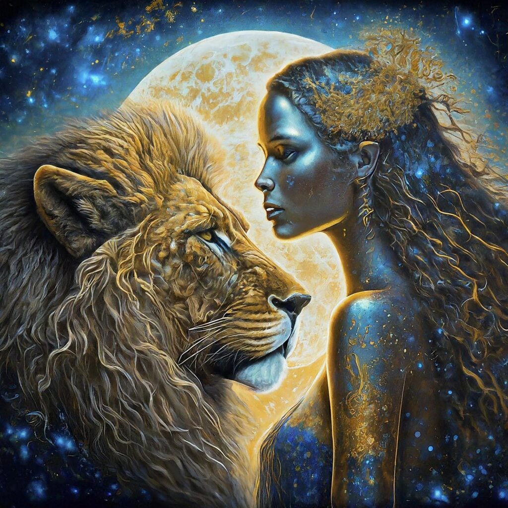 the Moon, ruler of reflection and receptivity, is in Leo the Lion