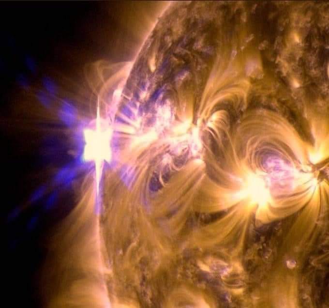 massive solar flares