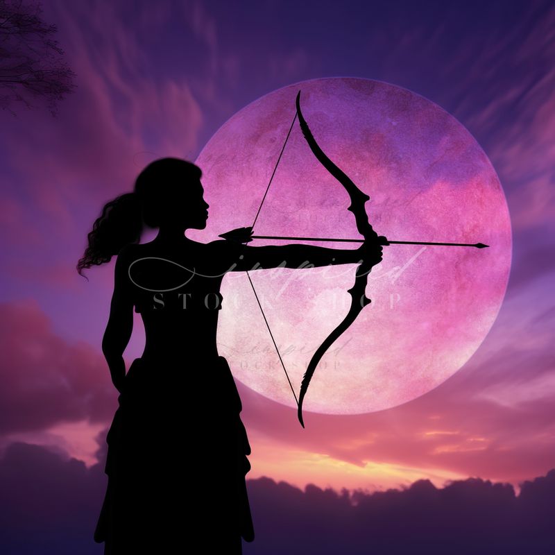 the Moon, ruler of cycles, remains in fiery Sagittarius all day, closing out the Full Moon's energies