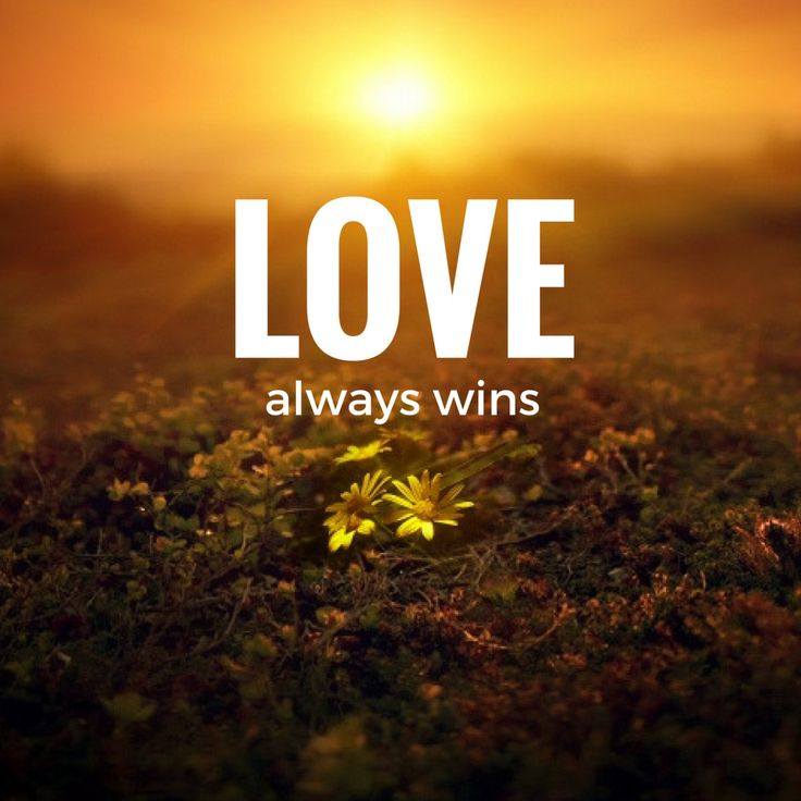 Love always wins